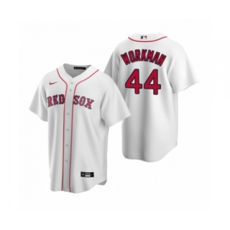 Men's Boston Red Sox #44 Brandon Workman Nike White Replica Home Jersey