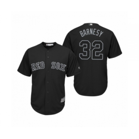 Men's Boston Red Sox #32 Matt Barnes Barnesy Black 2019 Players Weekend Replica Jersey