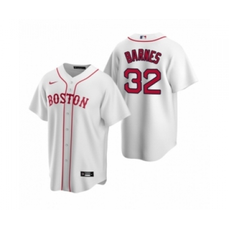 Men's Boston Red Sox #32 Matt Barnes Nike White Replica Alternate Jersey